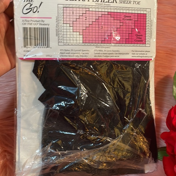 Jet Black Pantyhose - Picture 7 of 11